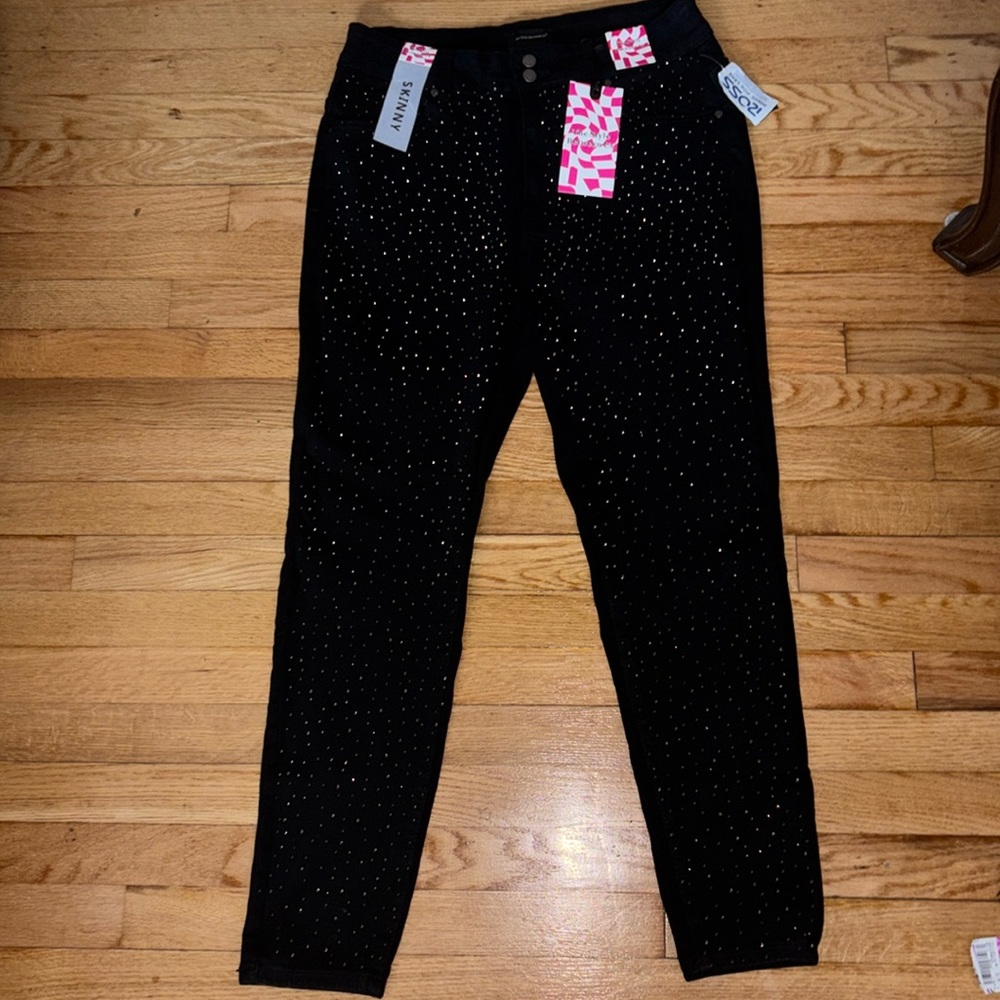 New Studded Stretch Skinny Jeans
